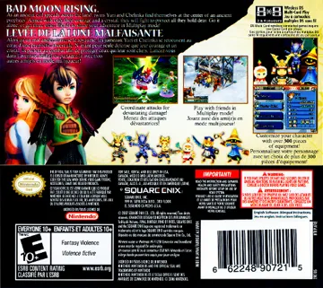 Final Fantasy Crystal Chronicles - Ring of Fates (USA) (En,Es) (Demo) (Kiosk) box cover back